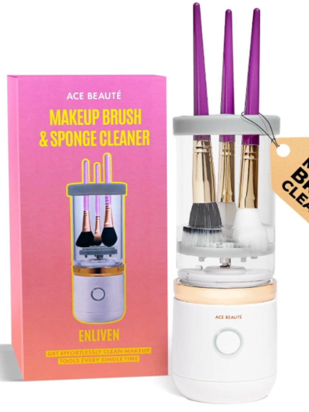 NEW Ace Beaute Makeup Brush & Sponge Cleaner